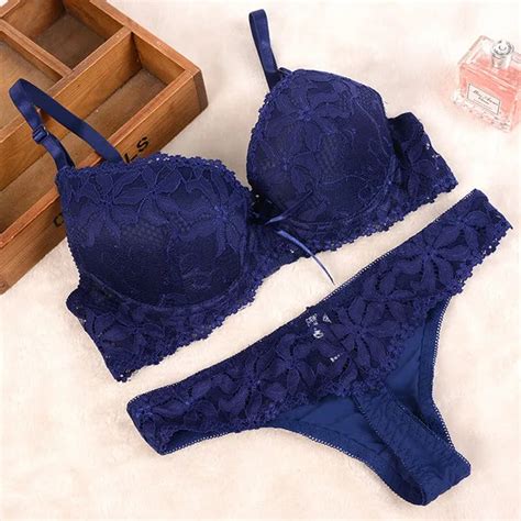 Ladychili Women Intimates Bra Set 70 85bc Sexy Full Lace Bra And Thong