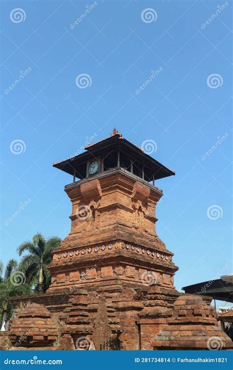 kudus tower  relic  sunan kudus stock photo image  famous