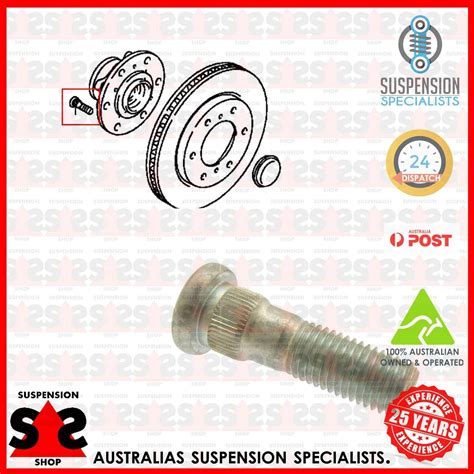 Wheel Stud Suit Mitsubishi Pajero Iv V W V W Di D Wd V W