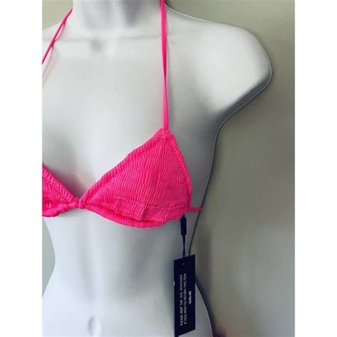 Triangl Swimwear Swim Nwt Traingl Bikini Set Xxs Vinca Side Ties