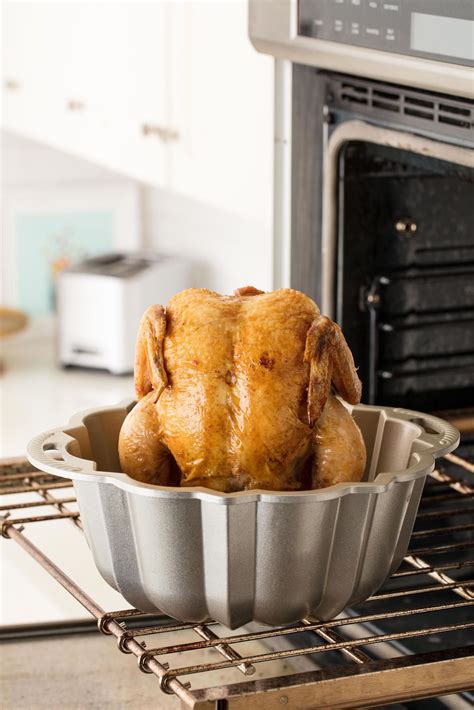 Bundt Pan Roast Chicken Roast Chicken Recipes Pan Chicken Poultry Recipes Rotisserie Chicken