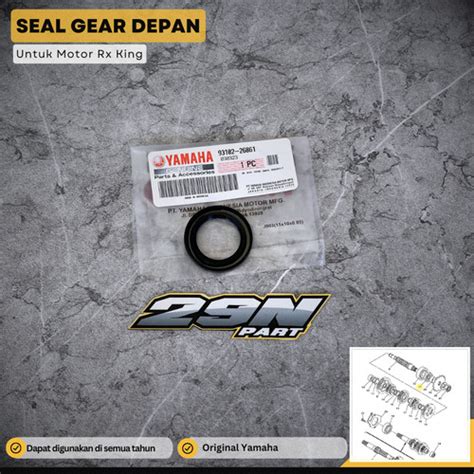 Jual Seal Sil Gear Gir Depan Rx King Rxking Rxk Rxs ORIGINAL 93102