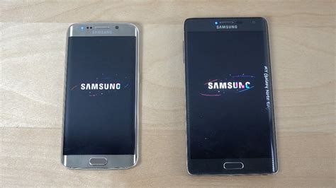 Samsung Galaxy S6 Edge Vs Samsung Galaxy Note Edge Which Is Faster 4k Youtube