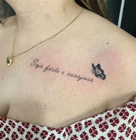 Tatuagem Seja Forte E Corajosa 30 Ideias Lindas Para Se Inspirar