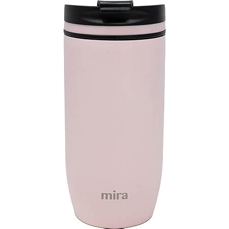 Amazon MIRA 12 Oz Stainless Steel Insulated Travel Mug For Coffee