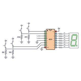 Jual Ic Cmos Cd Be Dip Bcd To Seven Segment Cc Common Cathode