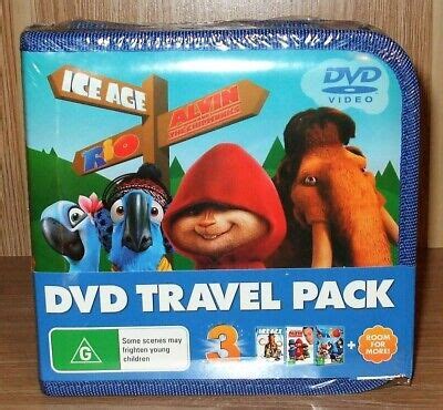 Ice Age Alvin The Chipmunks Rio Dvd Movie Collection Disc New