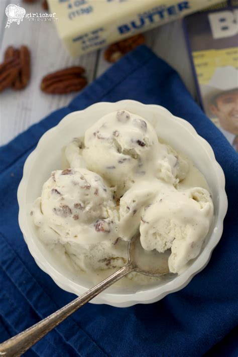 No Churn Butter Pecan Ice Cream Inspired By Butter Foodnflix All