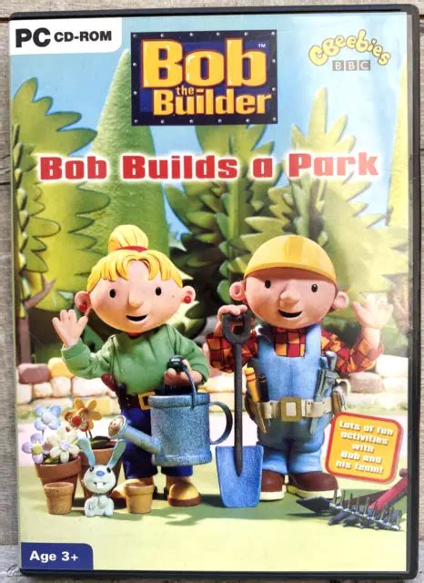 BBC CBEEBIES HELP Bob The Builder Builds a Park PC CD-Rom 2002 Hit Ent ...