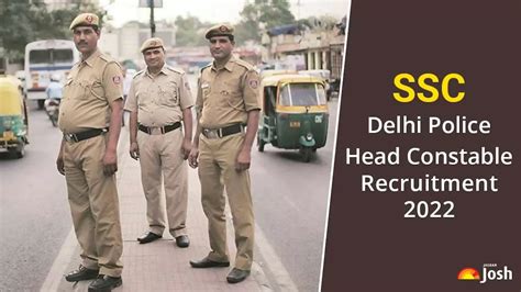 Delhi Police Head Constable Recruitment Notification Out Ssc