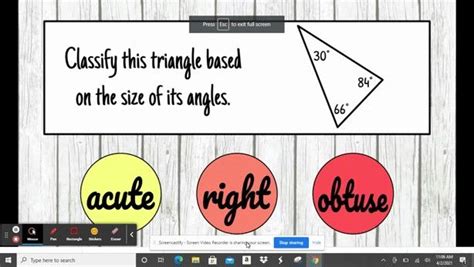 Classifying Triangles By Angles Game Digital Activity Digital