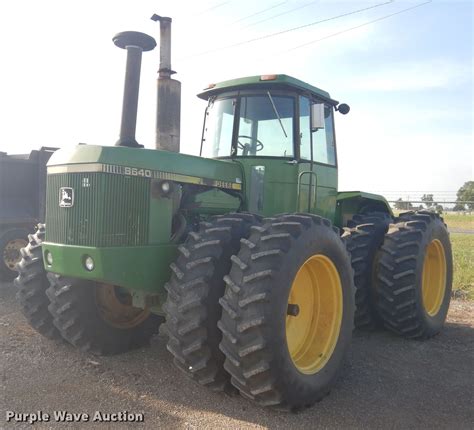 1980 John Deere 8640 4wd Tractor In Fairview Ok Item Ho9763 Sold