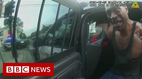 Chauvin Trial New Bodycam Footage Of George Floyds Arrest Bbc News