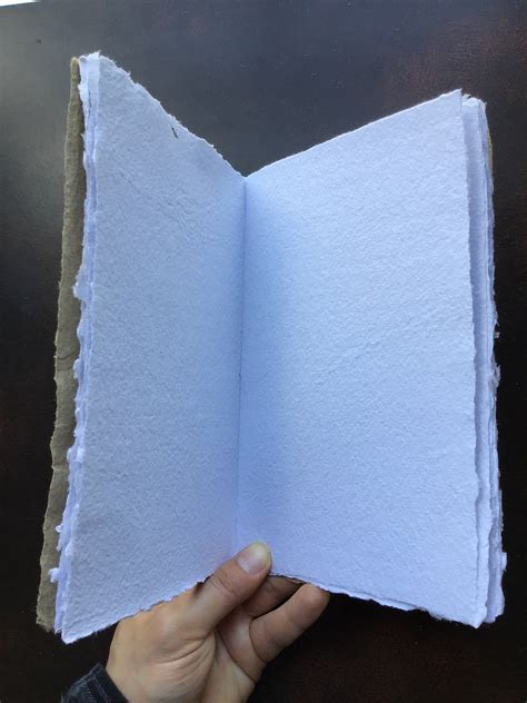 5 5x8 5 Inch Booklet Star Journal Handmade Paper Homemade Paper Book Journal Sketchbook