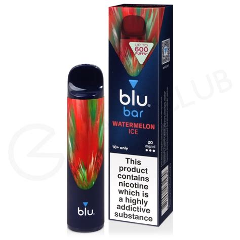 Watermelon Ice Blu Bar Disposable Vape For