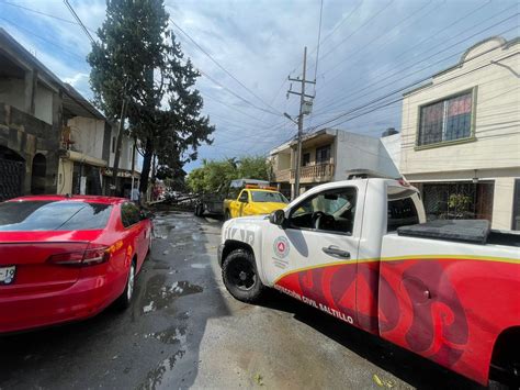 Trabaja Gobierno De Saltillo En Atenci N Por Afectaciones Por Lluvia Y