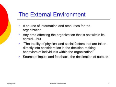 Ppt The External Environment Powerpoint Presentation Free Download