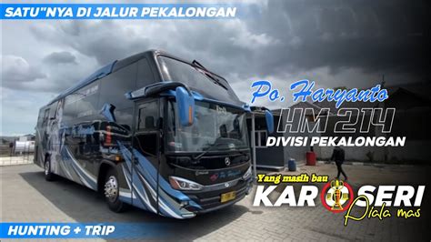 PO HARYANTO BUS BARU DIVISI PEKALONGAN YANG SATU SATUNYA MENGUNAKAN