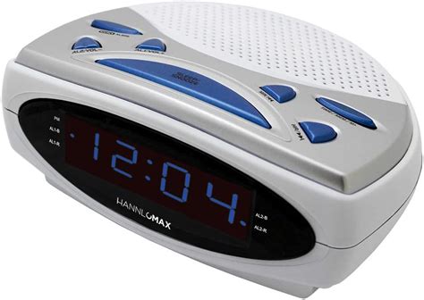 Amazon Hannlomax Hx Cr Alarm Clock Radio Pll Am Fm Radio Dual