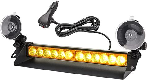 ROUTEKING Amber Flashing Light 14Inch Car Emergency Warning Lights