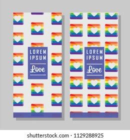 Gay Pride Banner Lgbt Vector Background Stock Vector Royalty Free Shutterstock