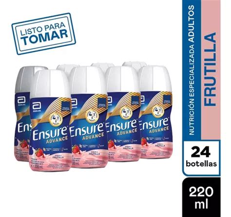 Ensure Advance Frutilla Ml X Unidades Mercadolibre