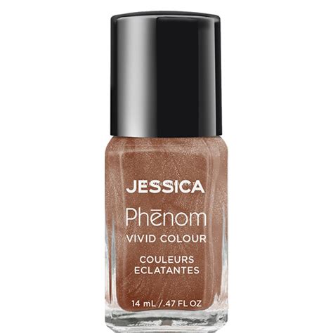 Jessica Phenom High Shine Vegan Nail Polish Caramel Drizzles 14ml