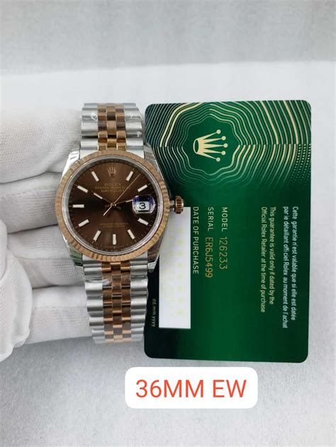 Jual Keraton Jam Tangan Pria Rolex Datejust Combi Rose Gold Dial Balok