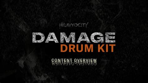 Damage Drum Kit Content Overview Heavyocity YouTube