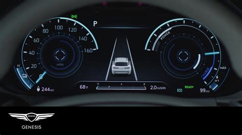 Instrument Cluster Overview Electrified Gv70 How To Genesis Usa Youtube