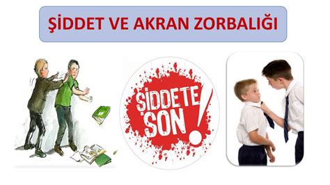 ŞİDDET VE AKRAN ZORBALIĞI ENGELLEME ÇALIŞMASI Şehit Egemen Öztürk