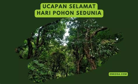 70 Ucapan Selamat Hari Hutan Sedunia 21 Maret