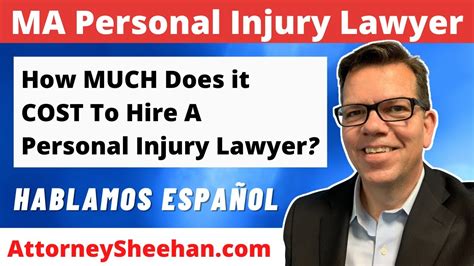 How Much Does It Cost To Hire A Massachusetts Personal Injury Lawyer