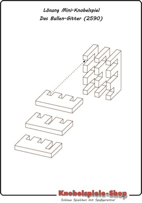 Lösung Mini Knobelspiel Das Bullen Gitter