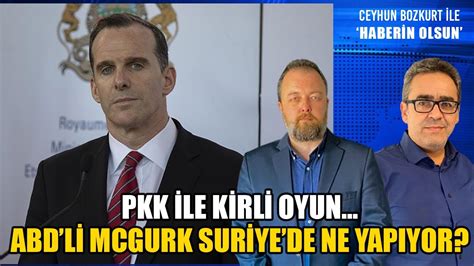 Abdl Mcgurk Y Ne Sahnede Sur Yede Pkk Le Hang Plani Yapiyor