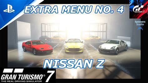 Gran Turismo 7 Cafe Extra Menu No 4 Nissan Z GT7 Extra Menu No 4