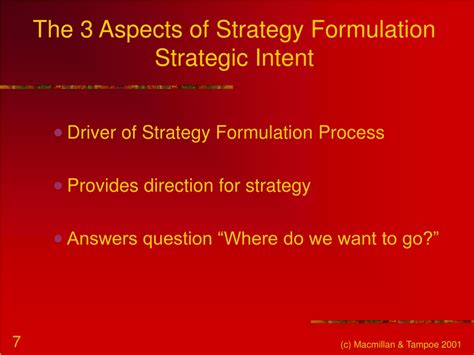 Ppt The Strategy Formulation Process Powerpoint Presentation Free Download Id 9646030