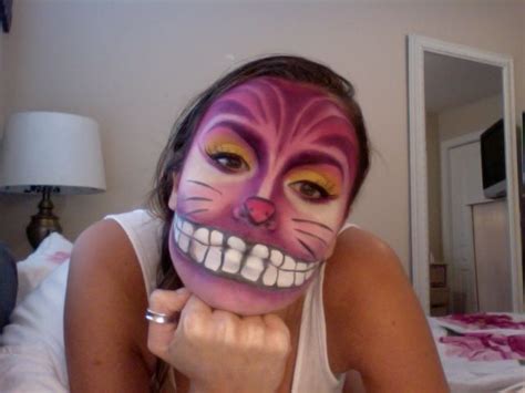 playing around cheshire cat makeup, halloween, www.facebook.com/blushworthy | Halloween makeup ...