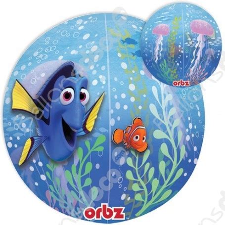 Ballon Nemo Et Dory Orbz Transparent Disney Pixar Ballonsdeco