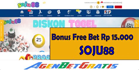 DAFTAR SOJU88 AgenBetGratis Situs Info BetGratis Freebet Freechip