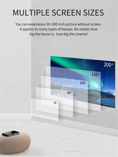 DLP X2 мини-проектор со встроенным аккумулятором 2000 люмен HDMI USB ...