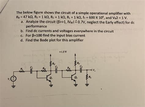 Solved The Below Figure Shows The Circuit Of A Simple Chegg