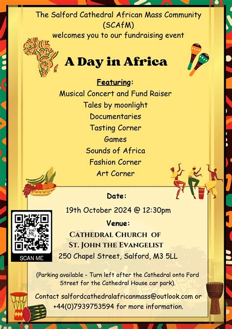 A Day In Africa Fundraiser Roman Catholic Diocese Of Salford