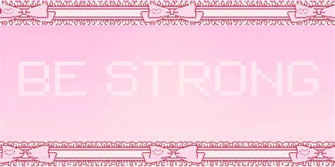 pink header on Tumblr