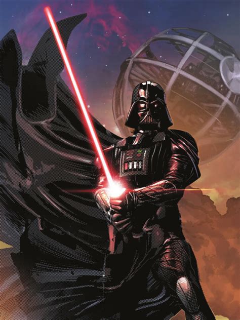 Darth Vader Comic Art