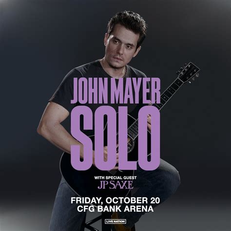 John Mayer Solo – WTMD 89.7