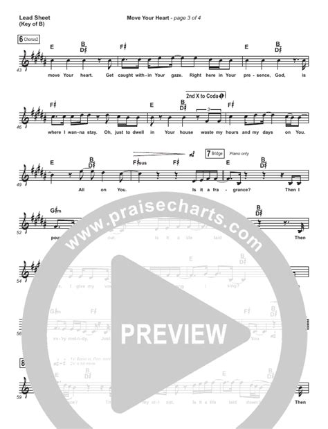 Move Your Heart Sheet Music Pdf Maverick City Music Upperroom