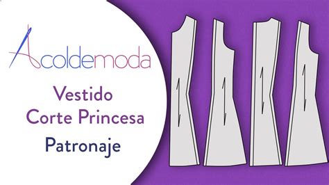 Patronaje De Vestido Corte Princesa Infantil Diy Youtube