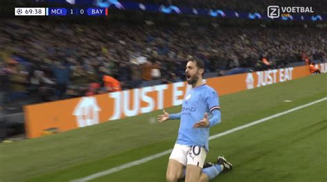 On Twitter Manchester City Bernardo Silva Doubles The