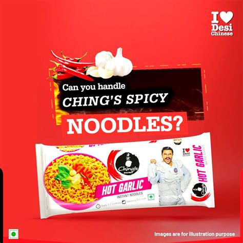 Ching S Secret Hot Garlic Instant Noodles 240 G Taqumart In